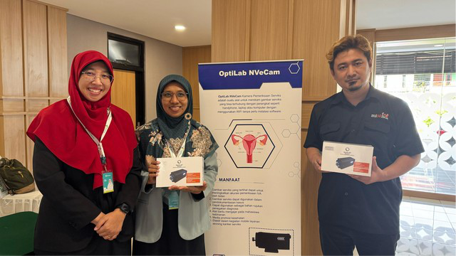 Polkesyo dan Miconos Luncurkan Kamera Portabel untuk Deteksi Kanker Serviks